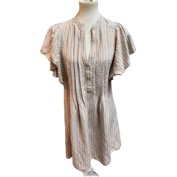 LOFT Linen Shift Dress - Picture 1 of 6